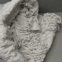 Beatrice Home Fashions Medallion Chenille Bedspread, Queen, White