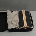 2-8 Players Games Gifts, Easter Gifts/Easter Basket Stuffers for Adults, Rummy Game Set, 214 Melamine Tiles, 8 Wooden Racks, Drawstring Bag, Premium Portable Case, Tile Board Games for Adults