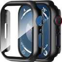 Full Protection Bumper With Glass for 45mm Apple Watch