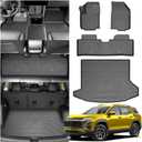 KUST Floor Mats Cargo Mat for Chevy Equinox/GMC Terrain 2025-2026 (5-Seats, Gasoline), All Weather Floor Liners Trunk Mat for Equinox Accessories Rear Cover TPE Rubber Raised Edge