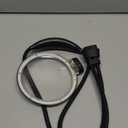 10X 30X Large Magnifying Glass with Light for Reading, Hands Free Magnifying Glass with 3 Color LED Light, Flexible Gooseneck Magnifier for Reading,Sewing,Close Work, Seniors (4.3 Inch)