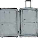 Samsonite Elevation Plus - Large Hardside Luggage - Scratch Resistant Polypropylene Shell, RightHeight Adjustable Handle, Integrated AirTag Holder, TSA Lock, WetPak Compartment - Triple Black