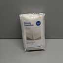 Today's Home Classic Tailored, Microfiber, 14" Drop Length Bed Skirt Dust Ruffle, Twin, Ivory TOH25014IVOR01