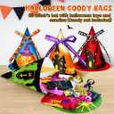 234 PCS Halloween Party Favors for Kids,24 Pack Witch Hat Goodie Bags Prefilled Halloween Toys for Trick or Treat Toy for Kids Halloween Gifts Boys Girls Toys Classroom Prizes Party Supplies