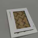 PEALSN 5x7 Picture Frame, Display Pictures 4 x 6 with Mat or 5 x 7 Without Mat for Wall Mounting Display, Photo Frames, White.