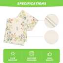 Artoid Mode Flowers Spring Table Runner, Seasonal Summer Fall Kitchen Dining Table Decoration for Home Party 13x120 Inch