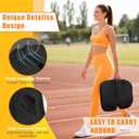 Stadium Seat Cushion, Extra Thick 50D High-Density Bleacher Cushion with Carry Handle, Non-Slip Water-Resistant Stadium Cushions for Bleachers & Outdoor Events(2-Pack)