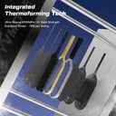 Pickleball Paddle with T700 Raw Carbon Fiber Surface & 16mm STR-Core Power Polymer Core, Premium Pickle Ball Racket Designed for Ultimate Spin & Consistency, USAPA Approved