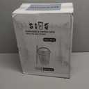 SIUQ 90 Pack 12 oz Disposable Coffee Cups with Lids and Straws, Insulated Ripple Wall To Go Paper Coffee Cups for Coffee, Hot Chocolate and Hot Tea Drinks - Navy