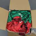 Primo Lines 6ft Christmas Inflatable Santa Claus  Outdoor Decorations with Built-in LEDs, Blow-Up Santa for Yard Decorations, Xmas Decorations for Indoor, Garden, Lawn, Winter Decor