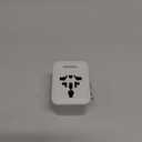 TESSAN Universal Travel Adapter, International Power Adapter with 2 USB C 2 USB A Ports, Travel Plug Adaptor Worldwide for US to Europe UK Italy Ireland Australia France Germany(Type C G A I)