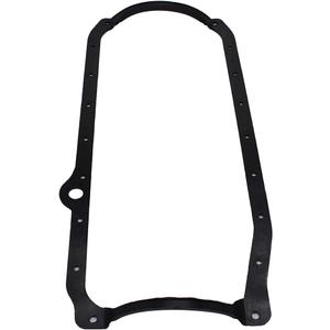 1 PC SHLPDFM Black Oil Pan Gasket 1 Piece Steel Core Rubber Gasket Fits for 1986-95 SBC Small Block Chevy 305 350
