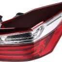 Tail Lights Rear Brake Outer Lamp Assembly for Honda Accord 2016 2017 Right Passenger Side LED HO2805108 | 33500T2AA21 for Sedan Replacement