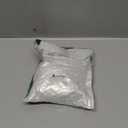 Handmade Shining Rhinestones lace Applique Patches Sewing Beads Sequins Stone Trim Accessories for Wedding Dress 1 Pair/Bag 11X4.3inches (Silver)