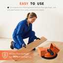 Floor Gap Fixer Tool, Laminate Flooring Tools with Heavy-Duty Suction Cup | 0 and 45 Dual Striking Surfaces, Strong Suction and Plank Grabber for Vinyl, Laminate and Floating Floor Gap Repair
