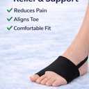 Bunion Corrector for Women & Men Toe Separator Sleeve for alignment support & Dailyn Comfort Hallux Valgus Support Sleeve