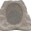 Victrola Rock Speaker Connect, Stone, Wireless Outdoor with Bluetooth 5.3, 22-Hour Battery Life, with Solar Charging, Link Up to 20 Rock Speakers, IP65 Water & Dust Resistant (Single)