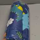 Sivio Weighted Blanket 3lbs, Blue Dinosaur Small Cooling Heavy Blankets, Washable Breathable Weighted Throw Blanket for Sleep, 36"x48"-3lb