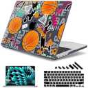 May Chen for 2026 MacBook Pro 14-inch M5 M4 M3 M2 M1 Pro/ Max Chip, Release 2026 2025-2021, Model A3427 A3426 A3434 A3112 A3401 A3185, Plastic Hard Shell with Keyboard Cover, Boy Baseball