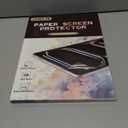 [2 PACK] Paper Screen protector for iPad Pro 13 inch 2025/2024 + [2 Pack] Replacement Tips for Apple Pencil, Anti-Glare Matte Paper Textured PET Film for Drawing, Writing Like on Book, Easy Application Tray