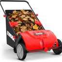 Push Lawn Sweeper 26-Inch with 3.5 cu.ft. Hopper Bag for Yard Clean