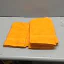 RIVERSIDE 6 Pack Premium Hand Towels Set, 16x28 inches, 100% Ring Spun Cotton, 600 GSM, Soft, Quick Dry and Highly Absorbent, Towels for Bathroom, Kitchen, Gym, Spa - Orange