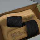 Black and Brown Women's Sandals, 7.5 Size