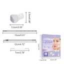 40 Pcs Face Tape Lifting Invisible with String for Wrinkles, Jowls, Neck, Eye, Waterproof High Elasticity V Shape Lift Tape Stickers, Instant Makeup Bands