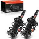 A-Premium Front Struts Compatible with Honda [Sedan] Civic 2016-2018/2020-2021, Insight 2019-2022 - 2x Replacement Suspension Complete Strut Assembly Shock with Coil Spring
