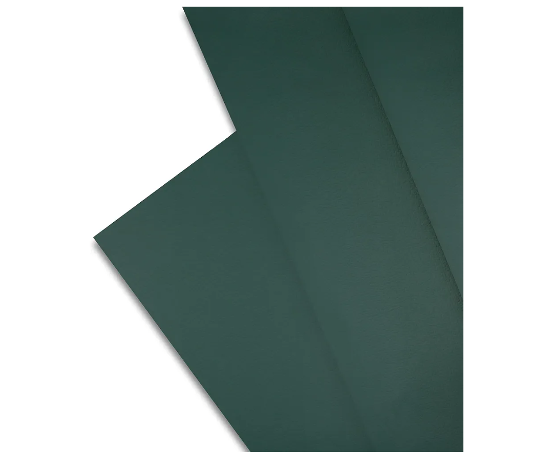 Majestic Giftware PVC Faux Leather Fabric 2 Yard (CFE35-54X72)| Hunter Green Synthetic Vinyl Faux Leather Sheets by The Yard for DIY Crafts, Upholstery | Waterproof & Easy to Clean - 54" X 72"