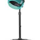 Hooded Hair Dryer, Professional Hood Dryer on Wheels, Standing Hair Dryer with Touch Controls, 3 Settings for Salon and Home Use, 1500W