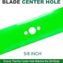 120-9500-03 116-6358-03 20120 20120P Timemaster 30 inch Mulching Blades for 30" Deck Toro 20199 20200 20975 20977 22205TE Ex Mark ECKA30 Lawn Mower (2 Pack)