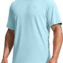G Gradual Men's Sun Protection Swim Shirt UPF 50+ Rash Guard Short Sleeve Quick Dry Water Hiking Workout Shirts for Men 3XL 