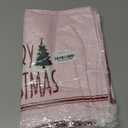 Artoid Mode Red Xmas Tree Merry Christmas Kitchen Towels Dish Towels, 18x26 Inch Farmhouse Star Snowflakes Decoration Cleaning Set of 2