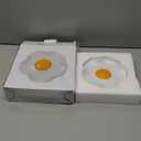 Fried Egg Ceramic Spoon Rest for stove top and kitchen counter | Large and Dishwasher-Safe Sponge holder | Home & kitchen decor | Kitchen Gifts for women | House warming gifts new home