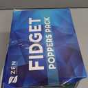 Fidget Poppers Pack  50 Pcs Fidget Toys, Party Favors for Kids 8-12, Stocking Stuffers, Bulk Sensory Toys for Classroom Treasure Box Prizes, Goodie Bags, Birthday Gifts