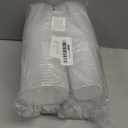 100 Pack Frosted Plastic Cups Clear Disposable Drinking Cups Bulk for Wedding Reception Stadium Birthday Party Supplies,12 Oz