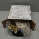 125PCS Green and Gold Plastic Plates - Fancy Green Disposable Plates - Vintage Plate with Gold Plastic Silverware Set for 25 Guests for Party Wedding St. Patrick's Day