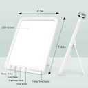 Light Therapy Lamp, 15000 Lx Sun Lamp,3 Color Temperature, 5 Levels of Adjustable Brightness and Timer Function Light Lamp, Touch Control, Rotatable Stand, Memory Function, Home/Office Use
