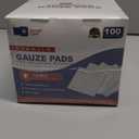 100pc Large Sterile Gauze Pads 4x4 Sterile for Wounds Bulk - 12ply Woven Gauze Sponges 4x4 Sterile - USP IV Breathable Mesh 4x4 Gauze Pads Sterile for Enhanced Absorption - First Aid Medical