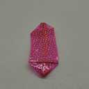 TotePrint Portable Waterproof Makeup Bag for Travel,Diamond solid color Makeup Bags with Zipper Pen Pouch (Pink)