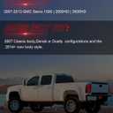 LED Tail Lights for 2007-2013 GMC Sierra 1500 | 2500HD | 3500HD with Start-Up Animation, Dynamic Turn Signals, Brake Light,Reverse Light -SmokedNo Fit 07 Sierra Classic/Dually/Denali