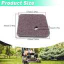 Adefol Air Fuel Filter Kit for Stihl FS38 FS55R FS45 FS45C FS46 FS55 HS45 KM55 HL45 MM55 Etc, String Trimmer Accessory Air Filter + Fuel Filter + Fuel Line + Spart Plug + Primer Bulb 9 in 1 Parts