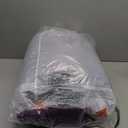 UNIKOME Queen Comforter Set Purple  Ultra Soft Boho Pintuck Down Alternative Bedding Set for Winter, All Seasons, 3 Pieces Lightweight Warm Pinch Pleat Bed Set with Comforter, 2 Pillowcases