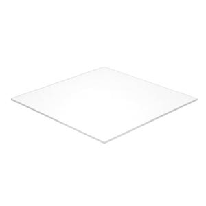 Falken Design White Translucent Acrylic Sheets - 30" x 30" - 1/8" Thick Plexiglass Sheets for DIY Projects, Picture Frames, and Sign Displays - Versatile, Durable & Shatterproof Plastic Sheet