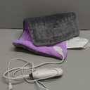 Heating Pad for Period Cramps, 12"×24" Electric Heating Pad for Back Neck Shoulder Muscle Pain, 9 Heat Settings&4 AutoOff, Moist Heat & Machine Washable,Valentines Birthday Gifts for Women Men,Purple