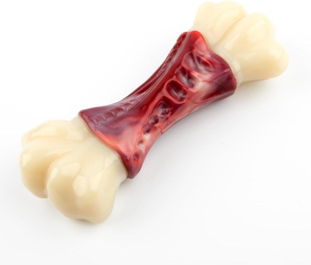 Dog Toys for Aggressive chewers, Dog chew Toy, Dog Toys Large Breed, Durable Dog Toys, Dog Toys to Keep Them Busy, Dog Toy with Beef Flavor