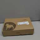 No Pull Dog Harness Adjustable Reflective Oxford Easy Control Medium Dog Harness with A Free Heavy Duty 5ft Dog Leash, Medium, Black/Red Harness+Leash