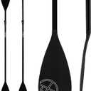 UPWELL SUP Paddle Adjustable Stand Up Paddle for Paddleboard, Aluminum Alloy Shaft with Reinforced Fiberglass Blade
