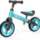 BobikeToddler Balance Bike Toys for 1 to 4 Year Old Girls Boys Adjustable Seat and Handlebar No-Pedal Training Bike Best Gifts for Kids (Blue)